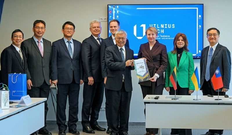 VILNIUS TECH strengthens cooperation with Taipei Tech